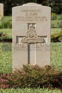 BEIRUT WAR CEMETERY - JUBB, E